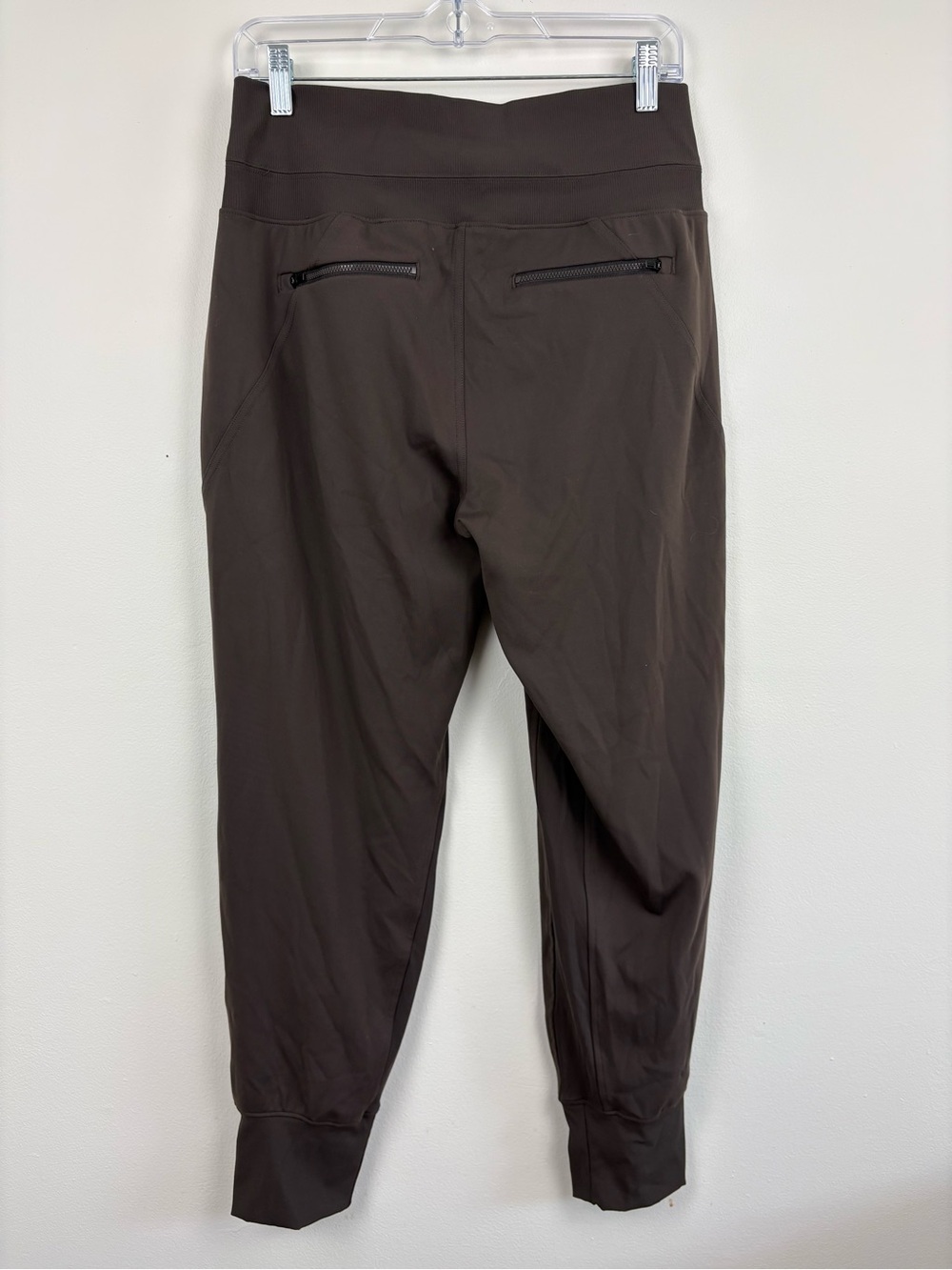 Athleta Venice Jogger High-Waist Brown Medium EUC Clean Girl Minimalist Utility - Picture 6 of 12